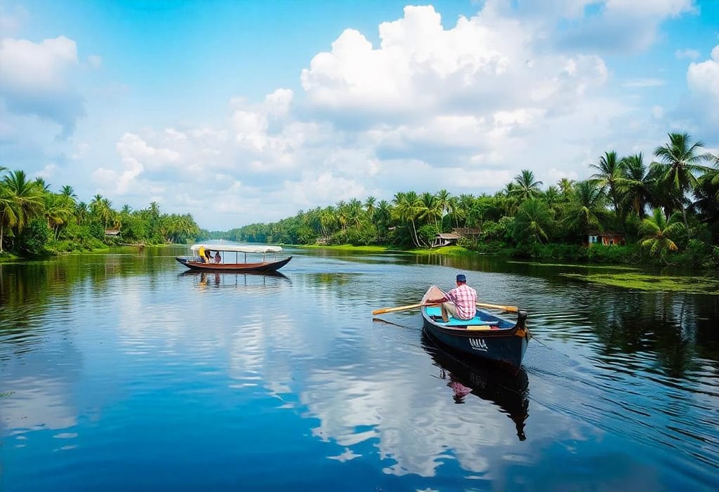 Kerala, Backwaters, India, Travel